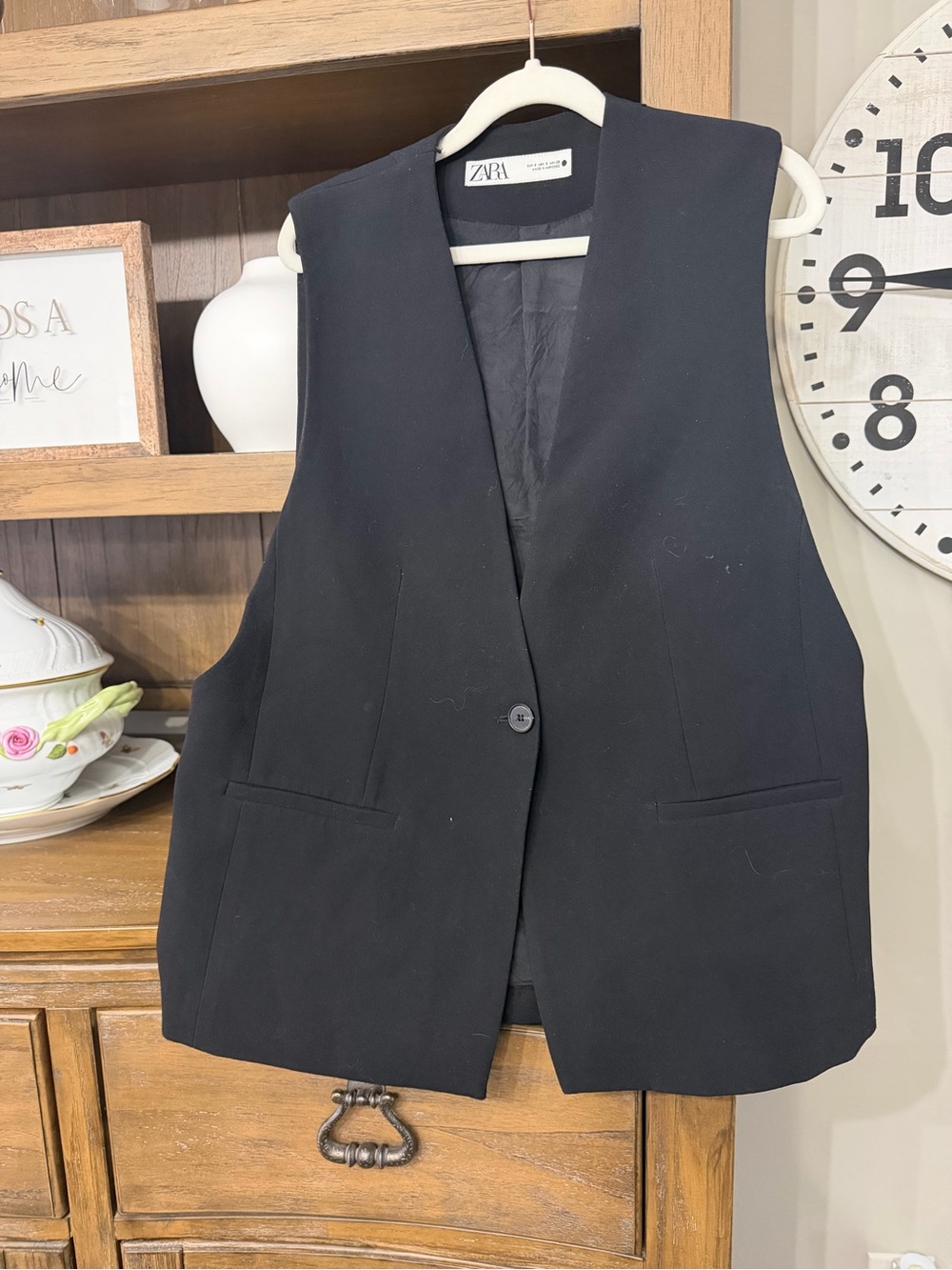Zara women’s vest 
Small smoke free home